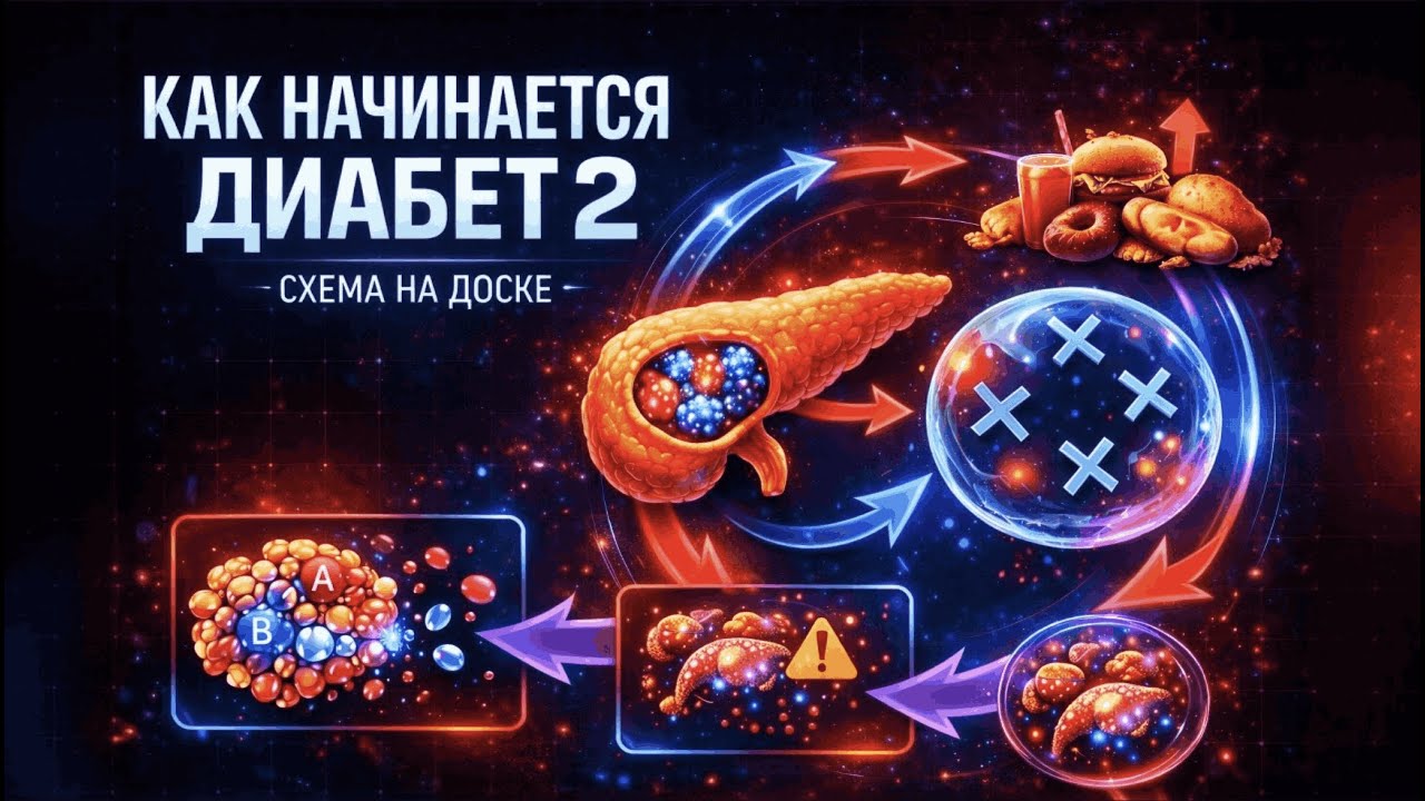 Инсулинорезистентность: точка, где всё ломается