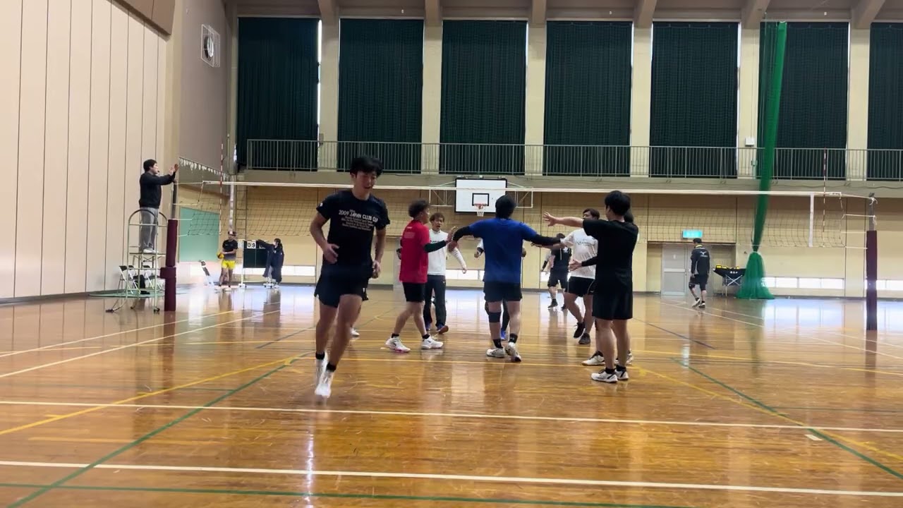 2026.01.18 練習試合 山口クラブ vs 球友会 1セット目