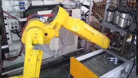 Automated production of die casting machine