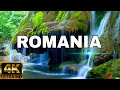 FLYING OVER ROMANIA (4K UHD) - AMAZING BEAUTIFUL SCENERY &amp; RELAXING MUSIC