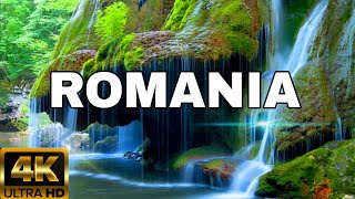 FLYING OVER ROMANIA (4K UHD) - AMAZING BEAUTIFUL SCENERY &amp; RELAXING MUSIC