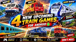 4 NEW Upcoming Indian Train Games 2026 🚆🔥 | Best Train Games for Android | must try now 🎮 screenshot 2