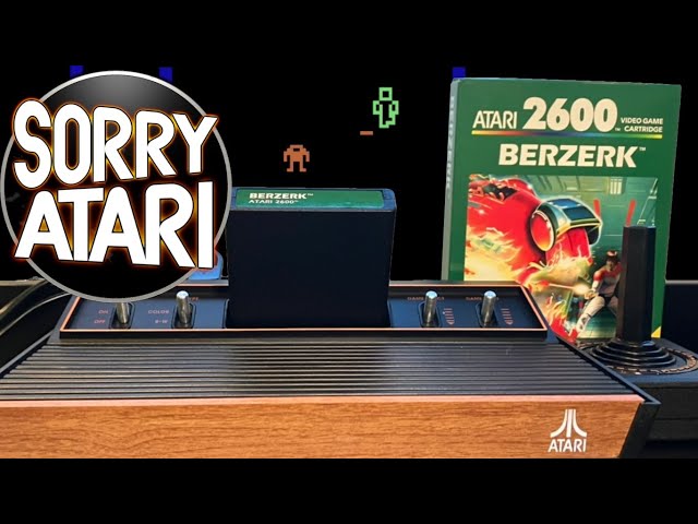  Berzerk - Enhanced Edition (Atari 2600 Plus) (Exclusive to  .co.uk) : Video Games