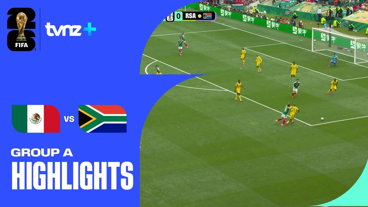 Mexico vs South Africa | Match Highlights | Group Stage | FIFA World Cup 2026™