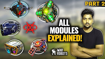 War Robots Module Guide Part 2 | Best Passive & Active Modules Explained (2025) #warrobots