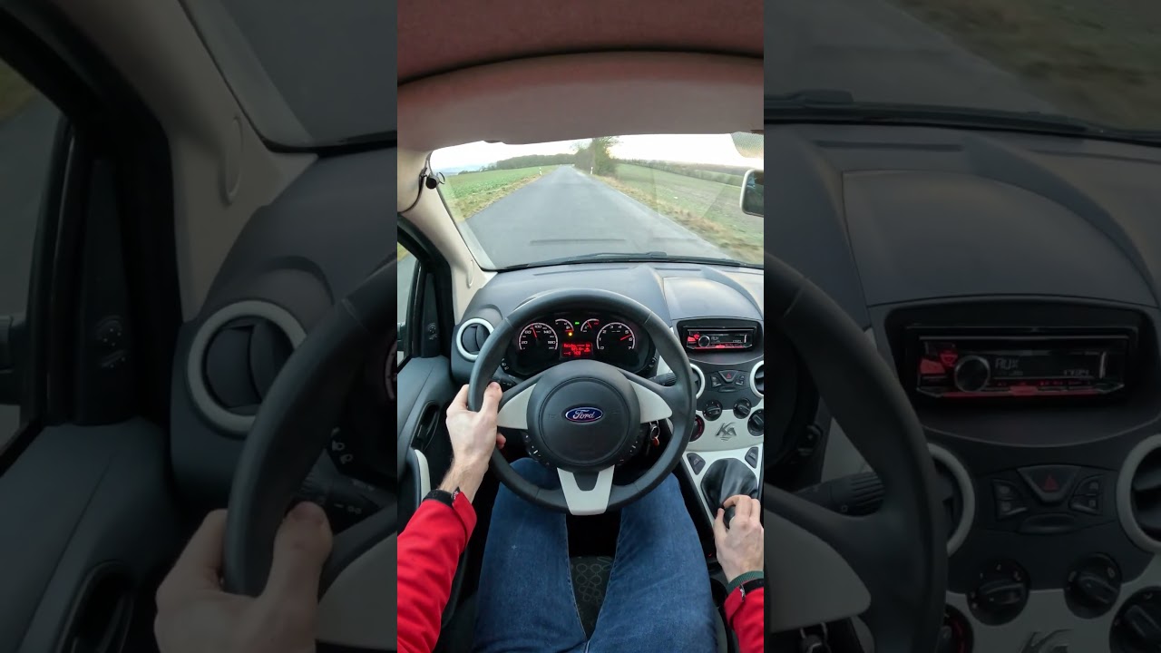 0-100 Ford Ka 1.2 - 69 HP (2014) 