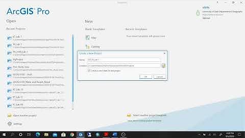 GEOG 3100/6100 Lab 1: Overview of the ArcGIS Software Suite