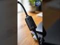Laptop Charger-এ এই গোল জিনিসটা কেন থাকে?🤔 What is Ferrite Bead? #laptopcharger #ferritebead #shorts
