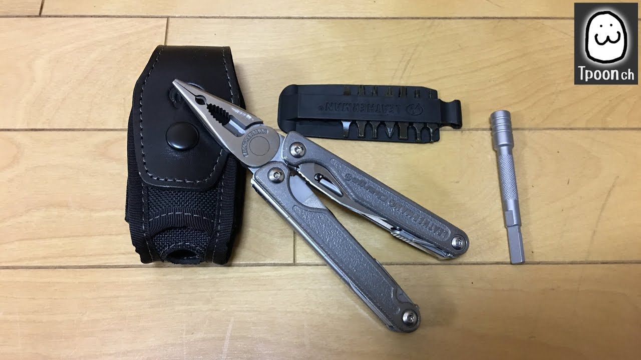 Leatherman レザーマン Charge Tti とオプションパーツの紹介 Youtube