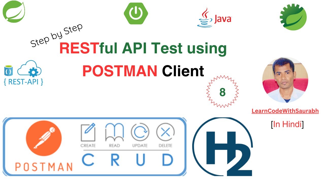 RESTful API in Postman Test (P8) Test API in Spring Boot | Postman API ...