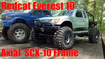 REDCAT EVERST 10 ON AXIAL SCX-10 Frame REVIEW