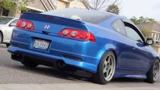 RSX Type S w/ Buddy Club Spec 2 exhaust start up/warm up/rev