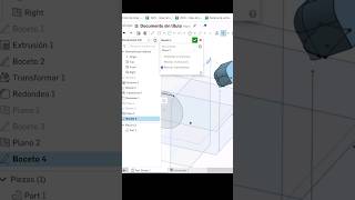 Dibujar intersección en Onshape #onshape