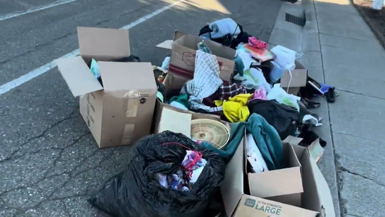 В США такое выносят на улицу | Нашёл вещей на 300$ | Dumpster 1.0