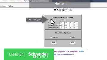 How to Configure a TSX NTP100 | Schneider Electric Support