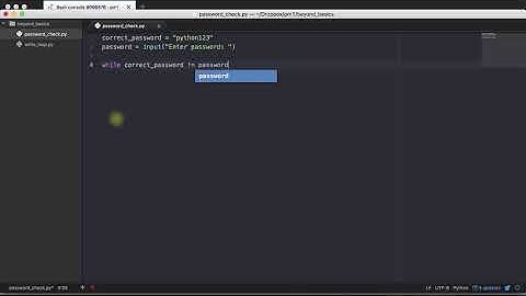 While loop in Python using an example