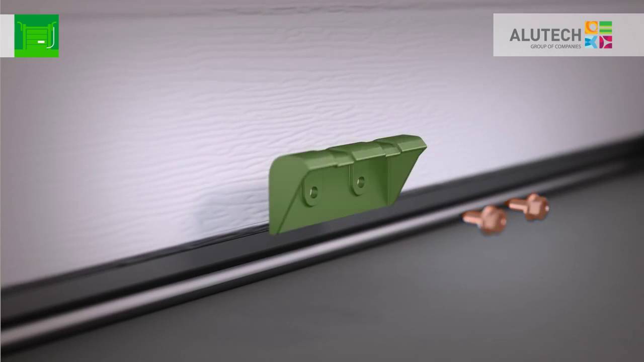 Монтаж ворот Trend с пружинами растяжения - YouTube