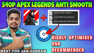 Apex Legends Mobile Lag Fix For Lowend Android Device | Apex Legends Config