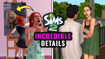 AWESOME The Sims 2 Details You Probably Missed