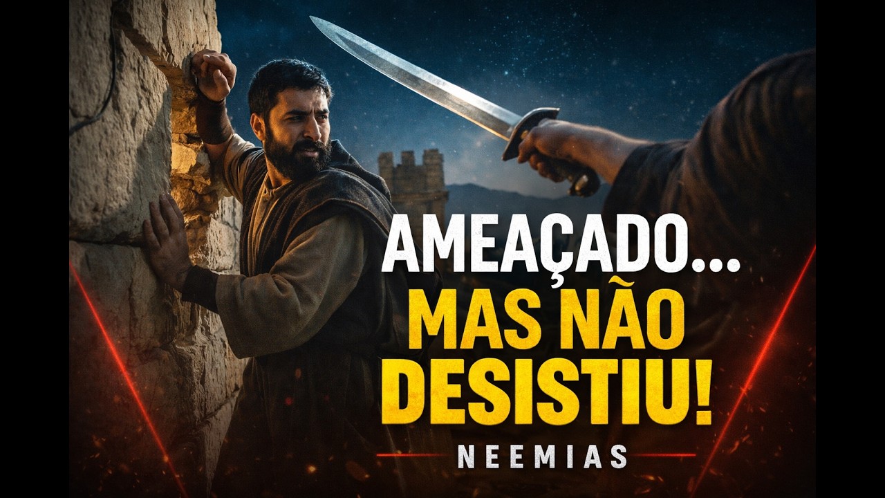 NEEMIAS: NINGUÉM VAI PARAR ESSA OBRA!