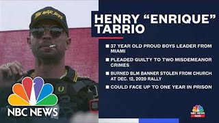 Proud Boys Leader Henry Tarrio Sentenced To 155 Days In Jail