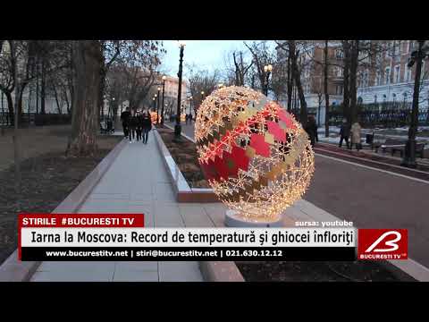 Video: Festivalul rusesc de iarnă de la Moscova