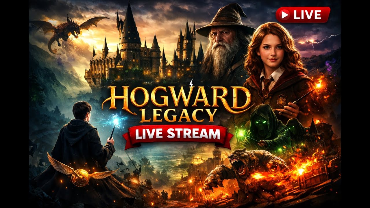 "Dark Magic or Hero? My Hogwarts Legacy Journey Begins!"