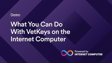 Demo: What You Can Do with VetKeys on the Internet Computer | with Kristofer Lund