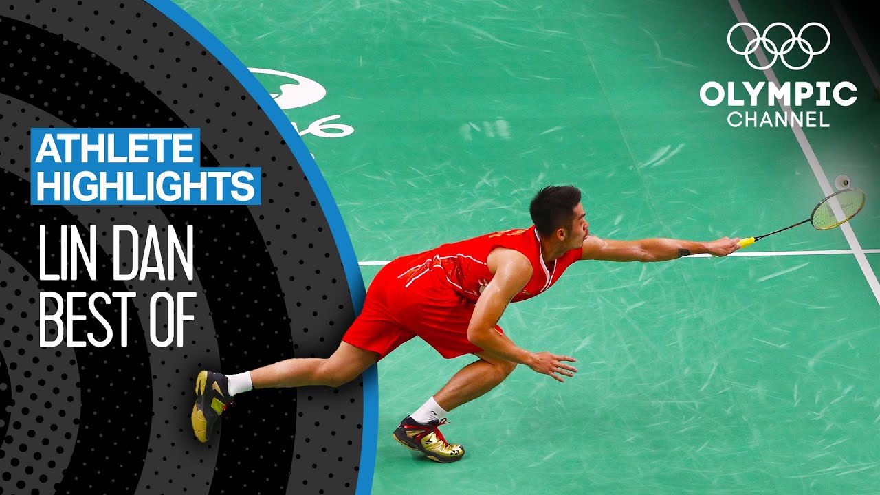 Lin Dan's ?? Best Badminton Moments at the Olympics | Athlete Highlights