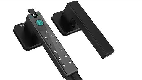 Installation of L002/3 fingerprint smart lock #smarthome #smartlock