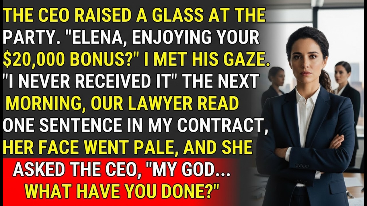 CEO Bragged About My Unpaid Bonus, So I Triggered an Audit ♟️ | #CorporateCheckmate