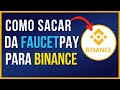 Como SACAR da FaucetPay e ENVIAR para a Binance | Tutorial Completo