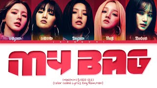 (G)I-DLE 'MY BAG' Lyrics ((여자)아이들 MY BAG 가사) (Color Coded Lyrics) Resimi