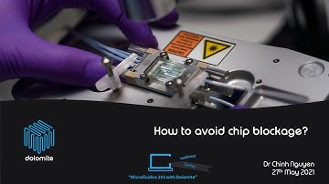 Microfluidics 101 with Dolomite: #5 How to avoid chip blockage