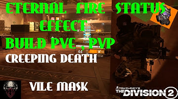 Division 2 Best Status Effect Fire build for pve and pvp