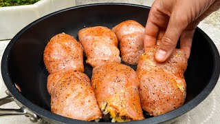 The tastiest chicken breast recipe I've ever eaten❗Easy, hearty and very juicy!