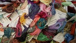 Floss Tube 18: vlog, WIPs, plans