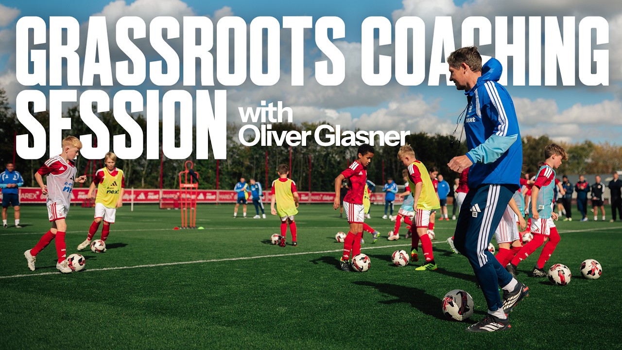 Oliver Glasner Welcomes Local School & Grassroots Coaches for Coaching Session! 🙌