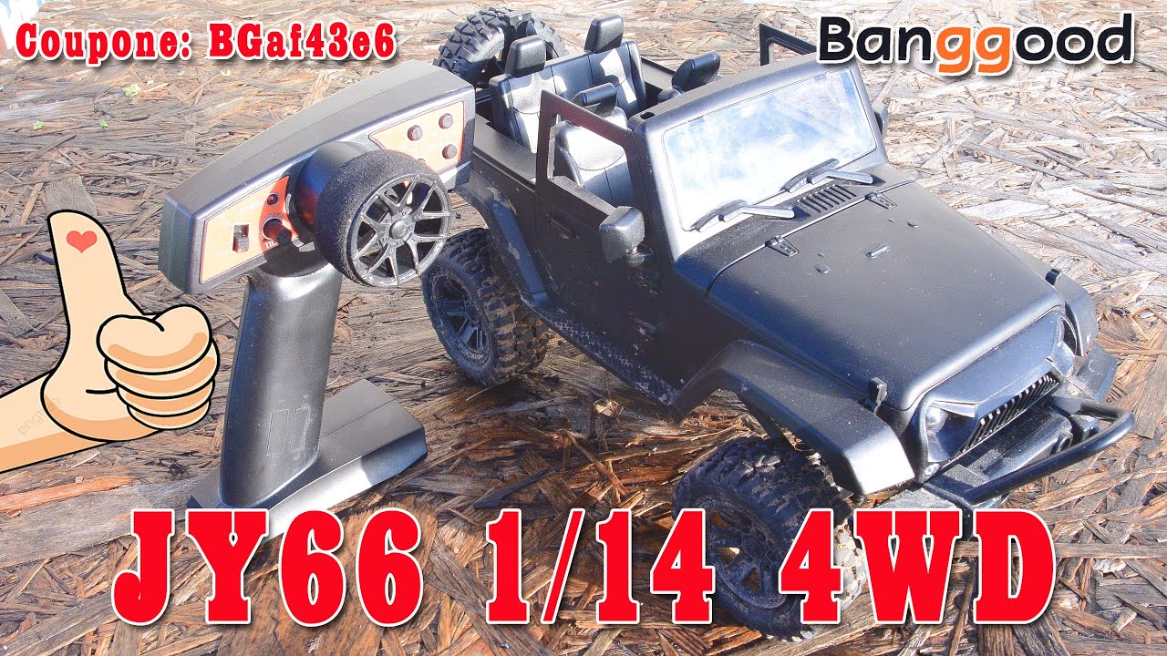 JY66 1/14 4WD RC Car For Jeep Off-Road [BangGood]