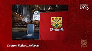 UWS Graduation Ceremony (Winter’22) - Schools of HLS - Wednesday 16 November - 2pm
