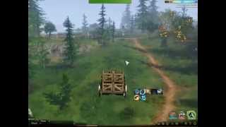 Летаем на тракторе в ArcheAge