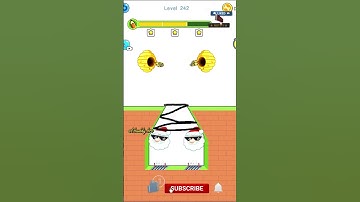 Save the doge 🐕🐕mobile gameplay Level 242☠️☠️ ep 1380 #shorts #games#youtubeshorts#savethedog#viral