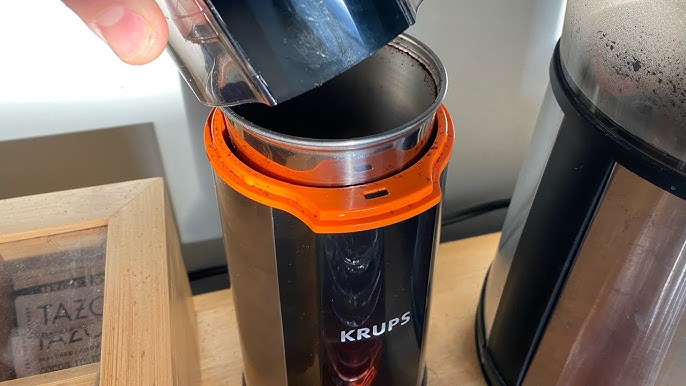 KRUPS Silent Vortex Electric Grinder for Coffee, Spices, and Dry Herbs  (120v), TV & Home Appliances, Kitchen Appliances, Juicers, Blenders &  Grinders on Carousell