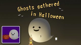 脱出ゲーム ハロウィンに集まったオバケたち Escape Collection Ghost Gathered in Halloween Walkthrough (ぱふらぼ) screenshot 2