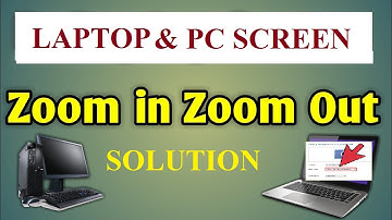 Laptop & PC screen zoom in zoom out Solution/windows 7,8,9,10,and xp display problem and solution