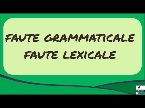 Vidéo: Différence Entre L'ambiguïté Lexicale Et Structurelle