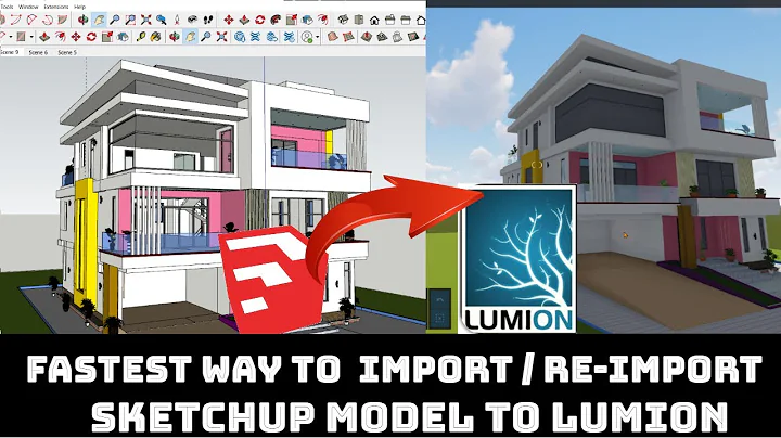 Importing Sketchup Model To Lumion - Secret Revealed!