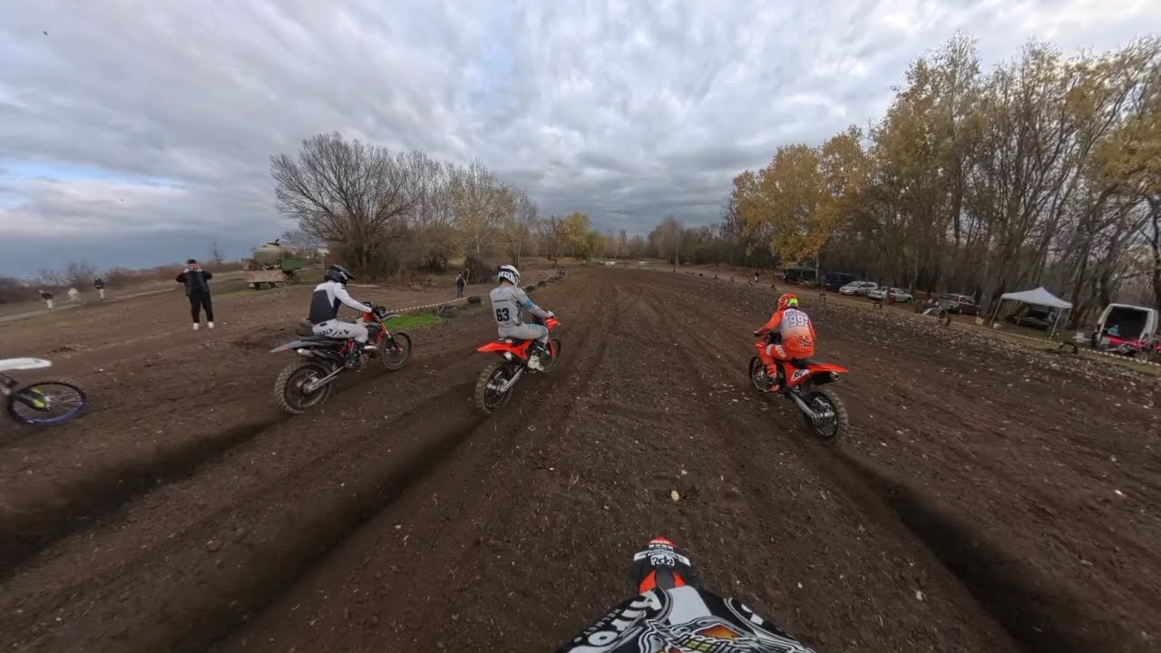 Túrkeve MX Amatőr 1. futam 2025.11.16 - KTM SXF 350 - Insta 360 X4 