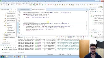 Spring Boot + Thymeleaf + JPA  -  Salvando e Carregando Cadastros