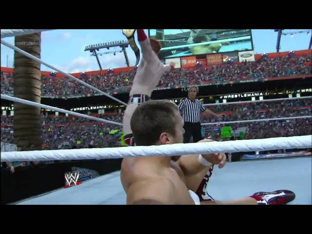 Daniel Bryan vs. Sheamus - World Heavyweight Championship Match: WrestleMania XXVIII class=